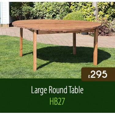 Large Traditional Round Table HB27