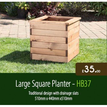 Large Square Planter HB37
