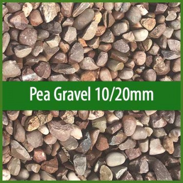  Pea Gravel 10mm-20mm | 0.85 Cubic Metre Bulk Bag