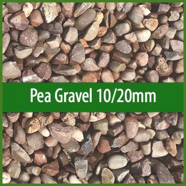 Pea Gravel 10mm-20mm | 0.85 Cubic Metre Bulk Bag