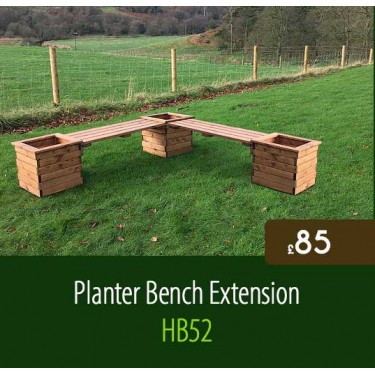 Planter Bench Extension HB52