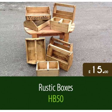 Traditional Rustic Boxes HB50
