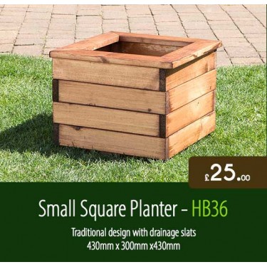 Small Square Planter HB36